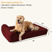 7 Headrest Bed Color Burgandy