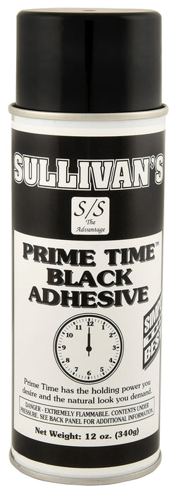 Sullivan's Prime Time Adhesive - Sullivan's Prime Time Black Adhesive, 12 oz  