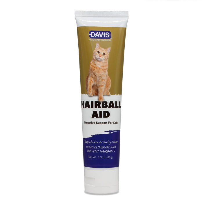Hairball Aid for Cats, 3.3 oz - DAVVT - 3.3 oz - Chicken & Turkey - 1 - 1
