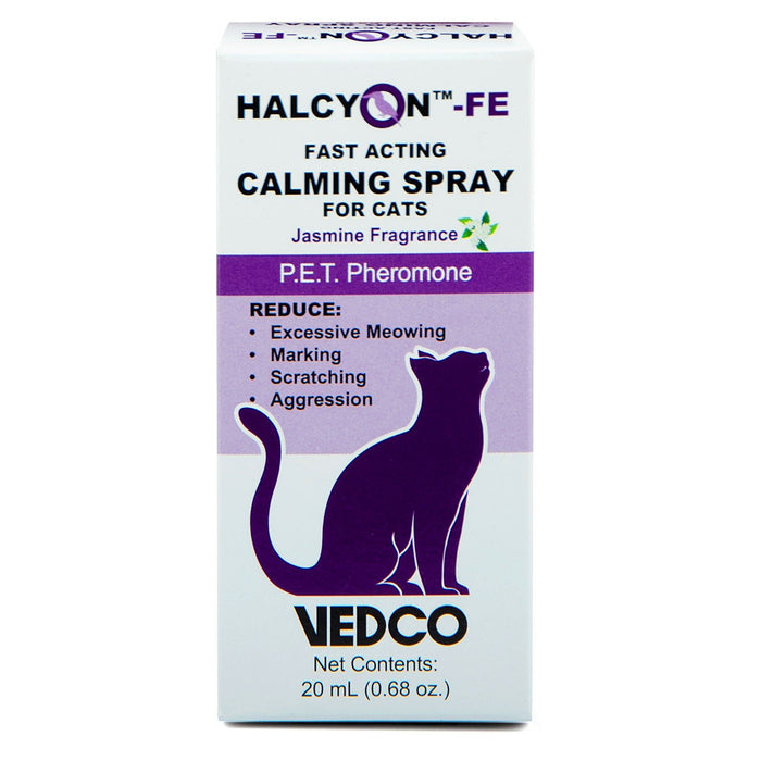 Halcyon FE Fast Acting Calming Spray for Cats - VEDBW - 20ml - 3