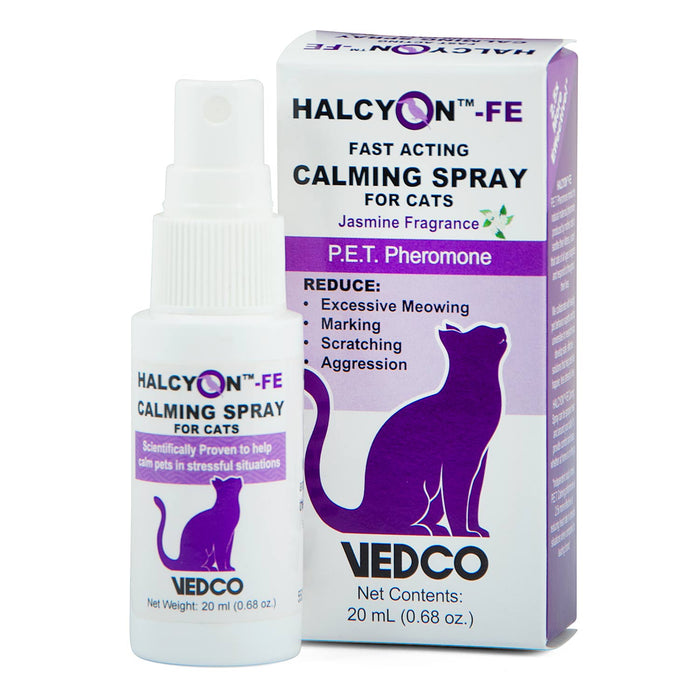 Halcyon FE Fast Acting Calming Spray for Cats - VEDBW - 20ml - 1