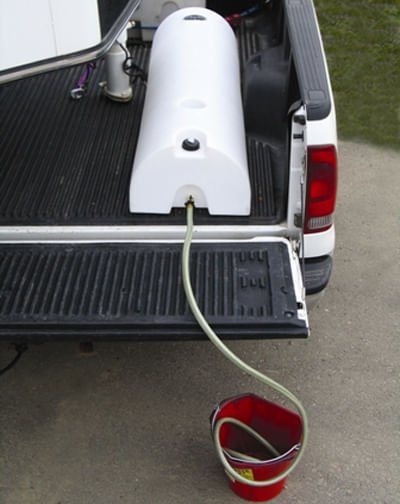 Half Moon Lay Down Water Caddy, each - Jeffers - Farm & Ranch Supplies > Livestock Feeders & Waterers