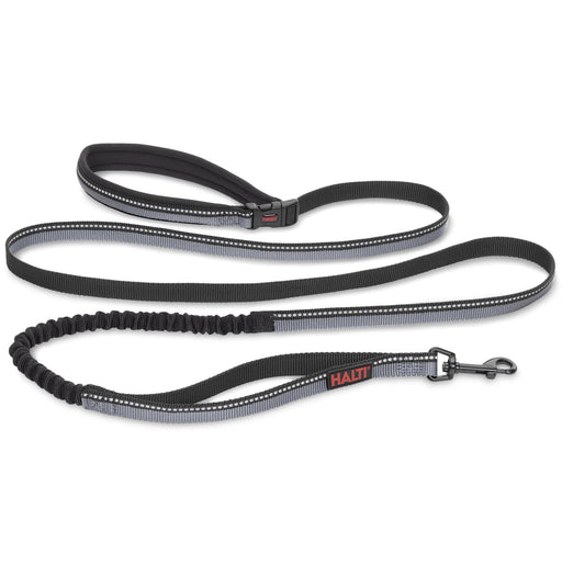 Halti All In One Lead, Black/Gray - Jeffers - Dog Supplies > Dog Apparel > Dog Collars, Harnesses, & Leashes