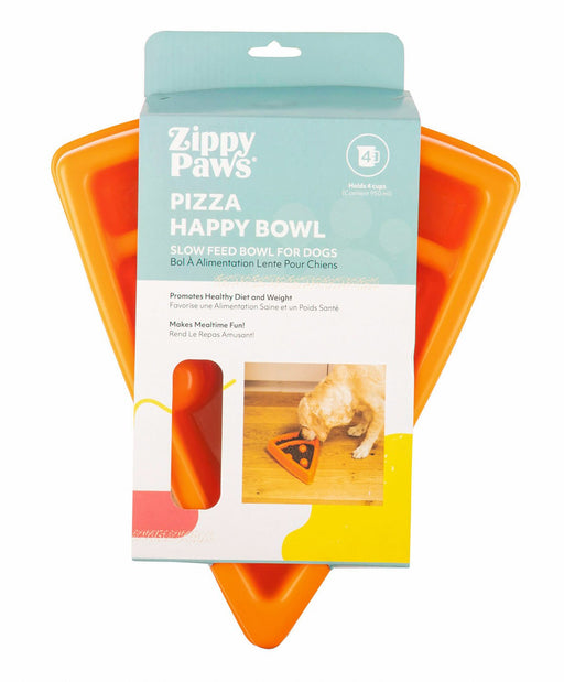 Happy Bowl, Pizza - Jeffers - Animal & Pet Supplies > Pet Bowls, Feeders & Waterers