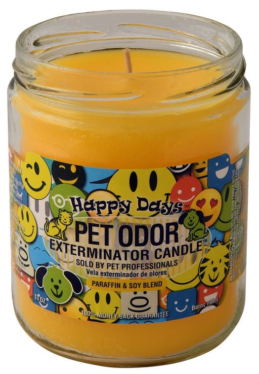 Happy Days Pet Odor Exterminator Candle - Jeffers - Animal & Pet Supplies > Pet Odor & Stain Removers