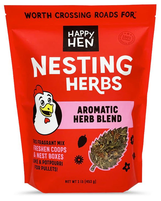 Happy Hen Nesting Herbs, Aromatic Herb Blend, 1 lb bag - Jeffers - Poultry Supplies > Poultry Supplies