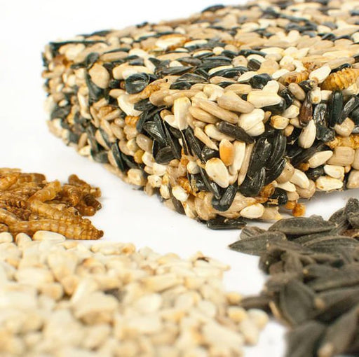 Happy Hen Treat Square - HHT18 - Happy Hen Treat Square, Sunflower & Mealworm, 6.5 oz - 2