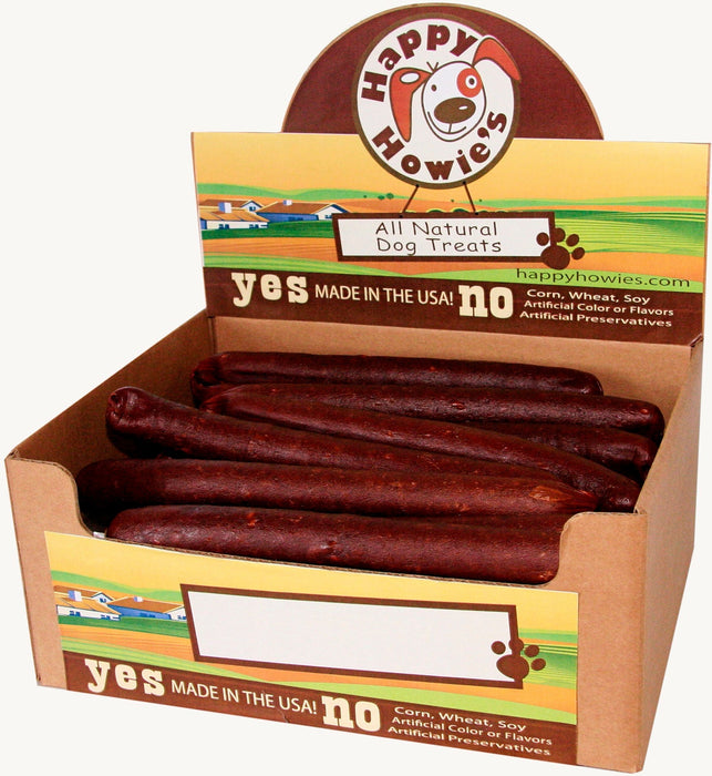 Happy Howie's Jumbo Sausages (11" - 12") - HH1J5 - Beef - Case of 36 - 8