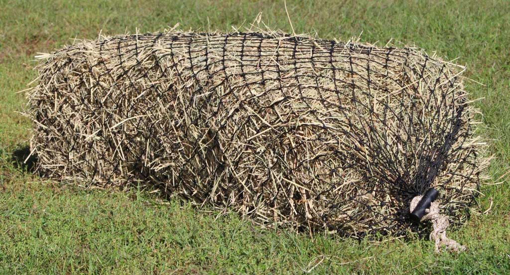 Hay Chix Heavy Duty Small Square Bale Hay Net Feeder for Horses - HX212 - 2