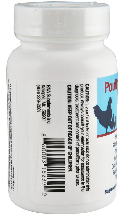 Poultry Dewormer 5x - Poultry Dewormer 5x, 50 Capsules  