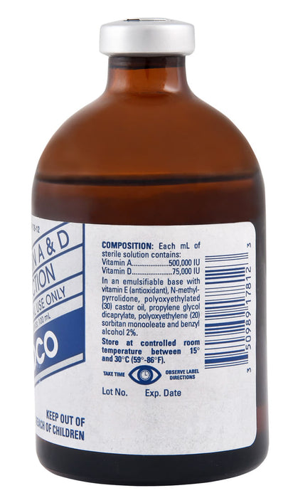 Vitamin A-D - 100 mL Vitamin A D  