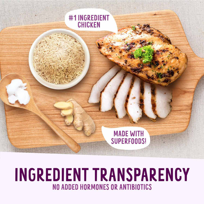 Health Extension Crunchy Heart - Shaped Cookie Dog Treats, Small, 12 oz - HE2AC - 12 oz - Chicken - 16