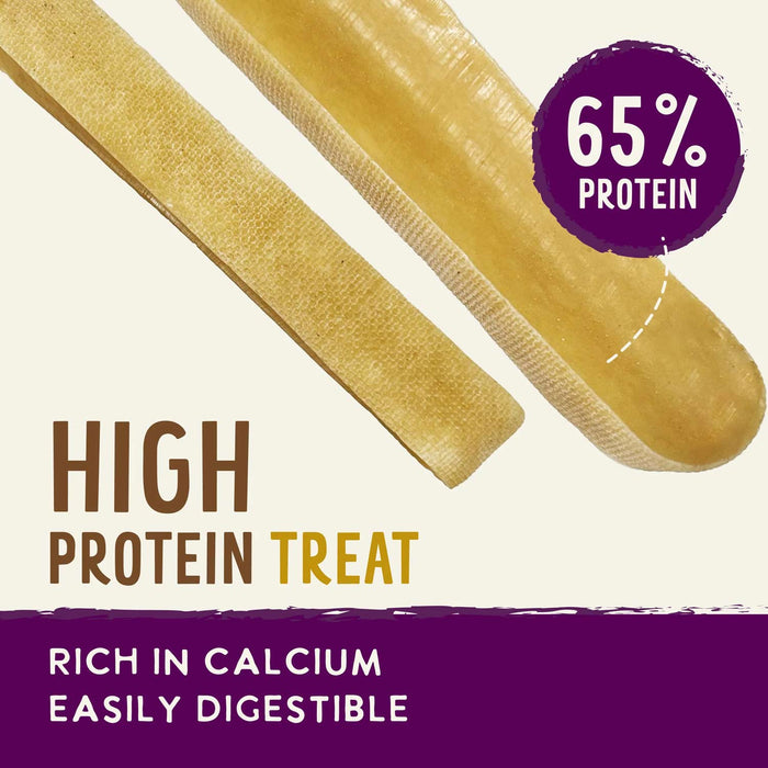 Health Extension Yak Cheese Dog Chew Treat - HE2AH - Large (5 - 6 oz) - Vegetarian - Cheese - 5
