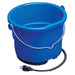 Heated Flat - Back Bucket with Built - in Thermostat - ANA1 - 2.5 gallons - 1