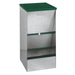 Heavy Duty Galvanized Medium Dog Feeder, 25 lb Capacity, Rodent - Resistant - GAUFR - 10"H x 12"W x 22"L - 1
