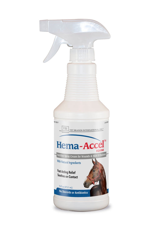 Hema - Accel Equine All Natural Wound Care Spray, 16 oz - VB1L - 16oz - 1