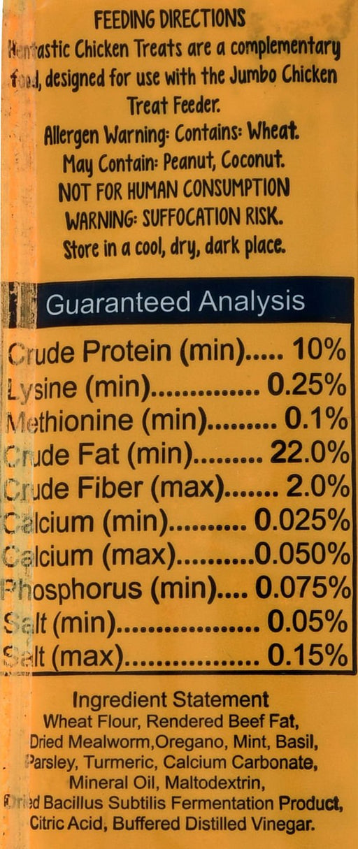 Hentastic Jumbo Chicken Treat, 16.2 oz - Jeffers - Poultry Supplies > Poultry Supplies