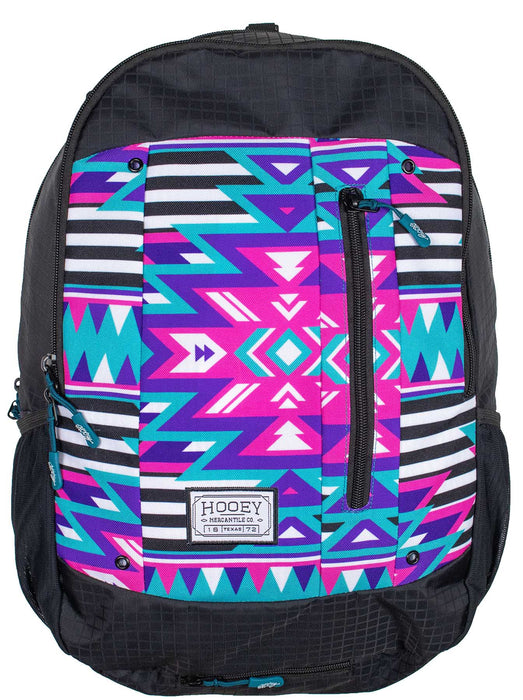 Hooey "Neon Aztec" Rockstar Backpack -   