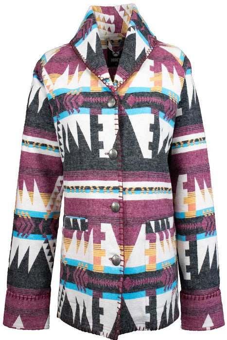 Hooey "Aztec" Button Up Jacket - Large  