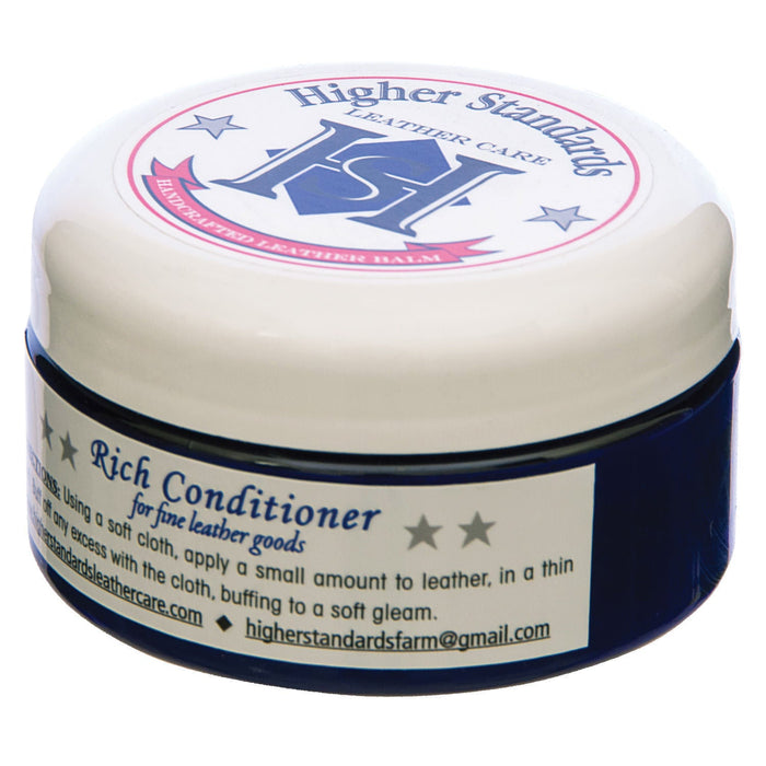 Higher Standards Leather Balm, 8 oz - Jeffers - Horse Supplies > Riding Apparel & Accessories > Leather Care