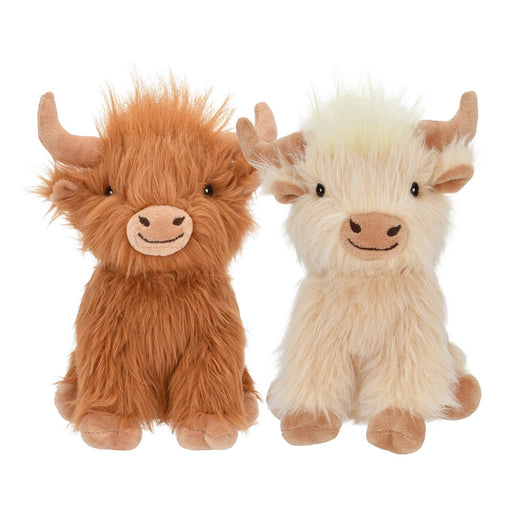 Highland Cow Squeaker Plush Dog Toy - MR1EN - 8" - 2