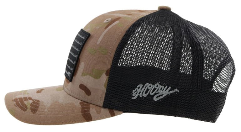 Hooey Liberty Rope Camo Cap - Jeffers - Men > Men's Caps, Belts, Buckles