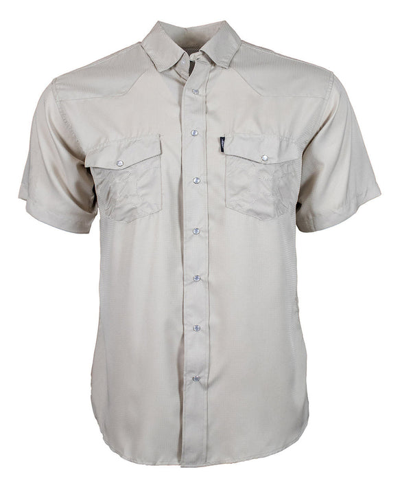 Hooey 'Sol' Mens Short Sleeve Pearl Snap Shirt - Jeffers - Men > Men's Clothing > Men's Shirts