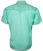 Hooey 'Sol' Mens SS Pearl Snap Shirt, Sea Foam - Jeffers - Men > Men's Clothing > Men's Shirts