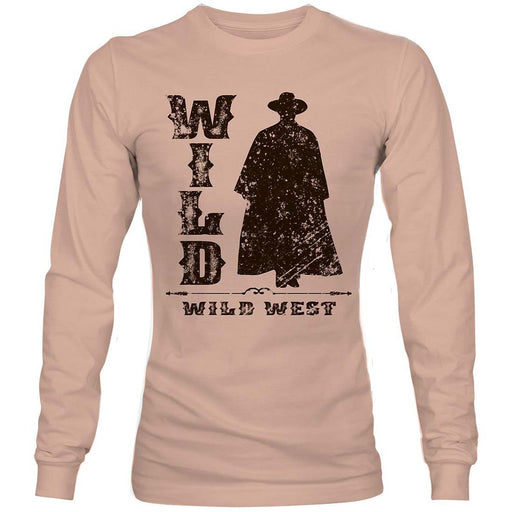 Hooey Wild Wild West Ladies Longsleeve, Light Pink - Jeffers - Women > Women's Clothing > Women's Shirts