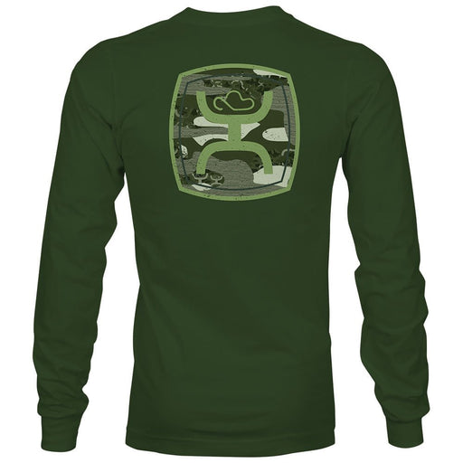 Hooey Zenith Mens Longsleeve Tee, Olive - Jeffers - Men > Men's Clothing > Men's Shirts