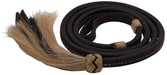 Horse Hair Over Under Whip, Dark Oil - Jeffers - Horse Supplies > Horse Tack