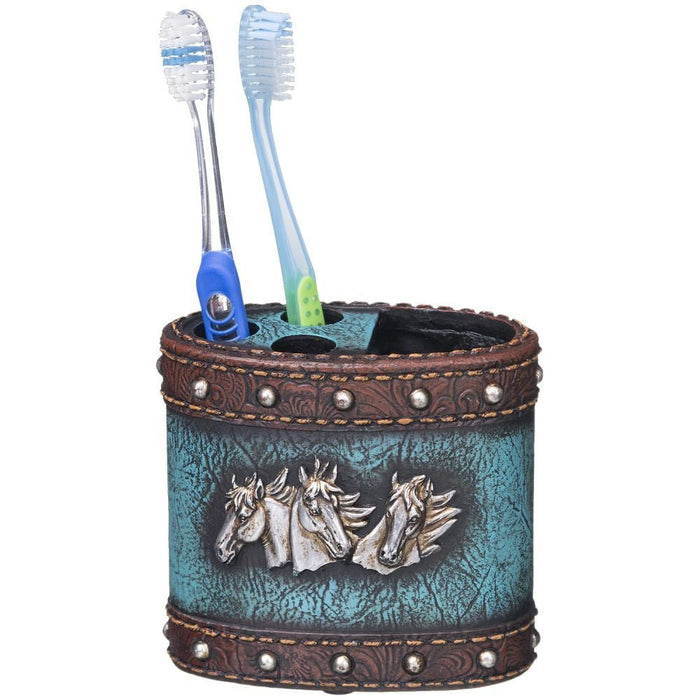 Horse Head Toothbrush Holder - Jeffers - Home Goods & Gifts > Home Decor and Candles for Home Improvement