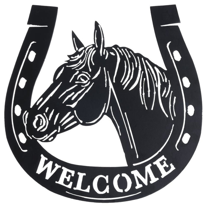 Horsehead Welcome Sign - Jeffers - Home Goods & Gifts > Home Decor and Candles for Home Improvement