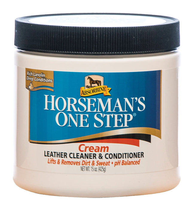 Horseman's One Step Leather Cleaner, 15 oz - Jeffers - Horse Supplies > Riding Apparel & Accessories > Leather Care