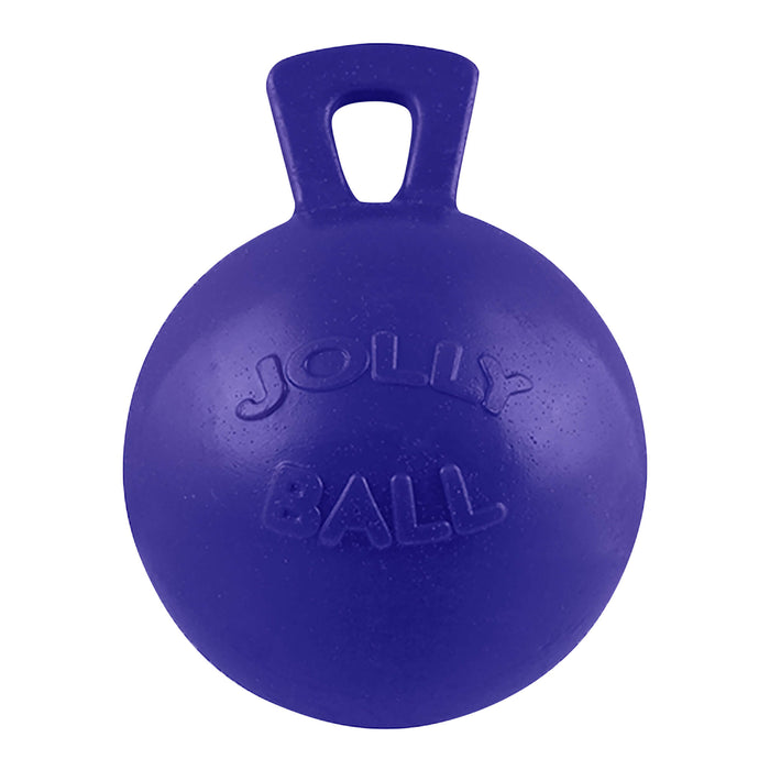 Horseman's Pride Scented Jolly Ball 10" Horse Toy – Durable, Chew - Resistant Equine Enrichment Ball for Outdoor Fun - H7WD - Blue (Wild Berry) - 5