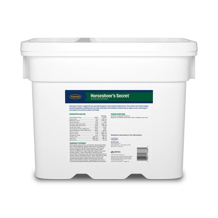 Horseshoer's Secret Pelleted Hoof Supplement - FAFF - 38 lbs - 18