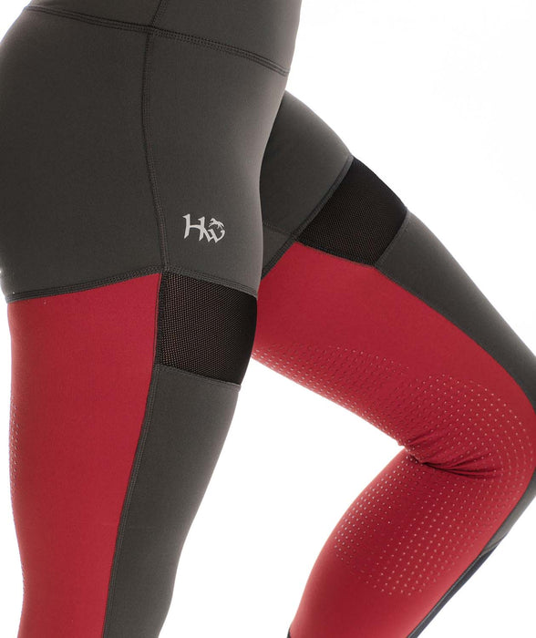 Horseware Ireland Silicone Fashion Riding Tights - Jeffers - Women > Women's Riding & Equestrian Clothes