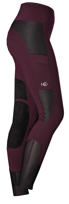 Horseware Riding Tights, Fig - Jeffers - Women > Women's Riding & Equestrian Clothes