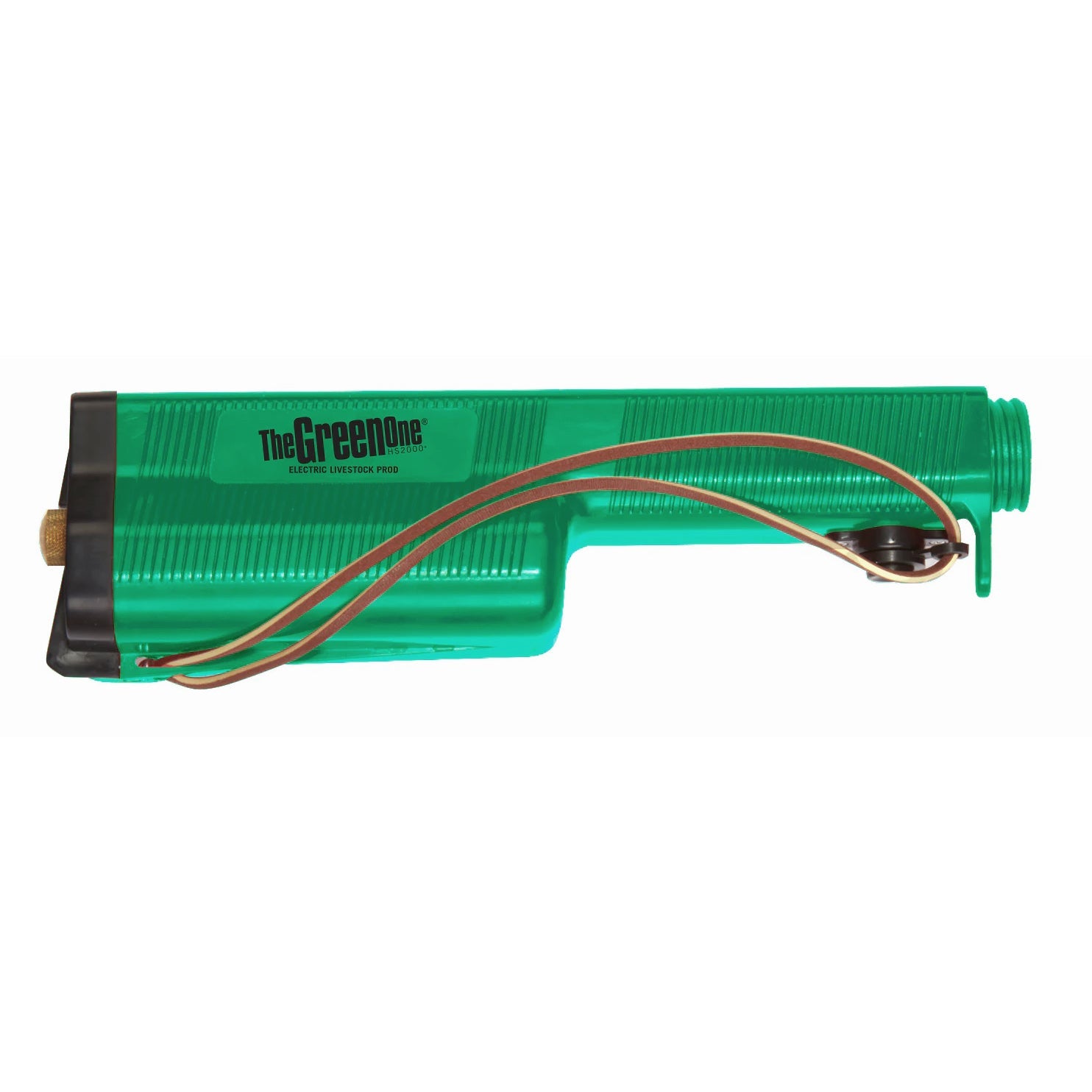 Hot-Shot Green Handle Cattle Stock Prod — Jeffers