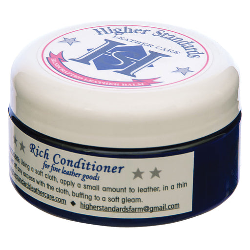 Higher Standards Leather Balm, 8 oz -   