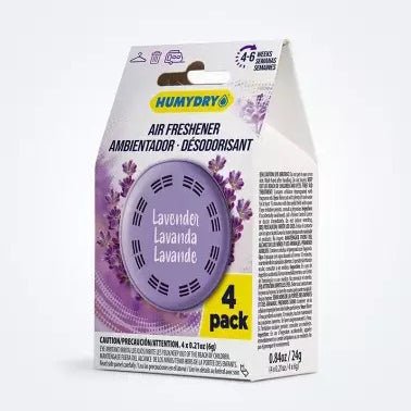 Humydry Air Freshener Disc 4 Pack – Scented Odor Eliminator for Small Spaces - Jeffers - Animal & Pet Supplies > Pet Odor & Stain Removers