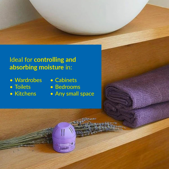 Humydry Mini Moisture Absorber & Air Freshener - DR23 - Lavender - 2.6 oz - 1 - 15