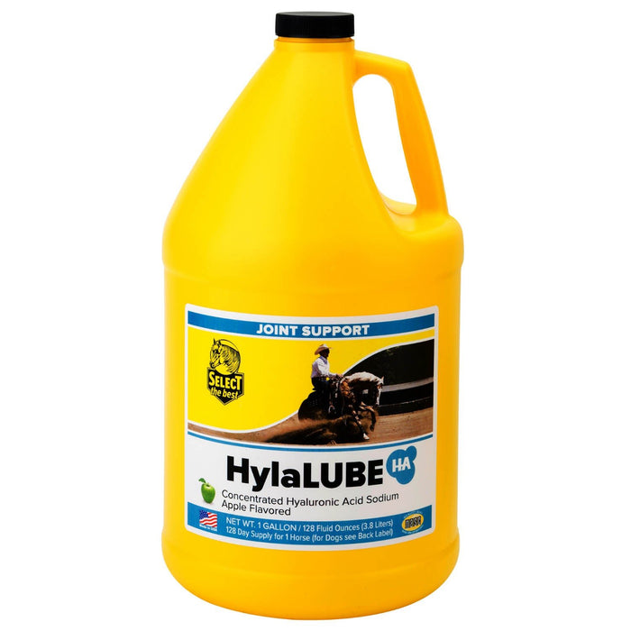 HylaLUBE HA Liquid Joint Supplement for Horses & Dogs – Hyaluronic Acid for Mobility & Joint Health, Apple Flavor - Jeffers - Animal Health & Wellness > Joint Health