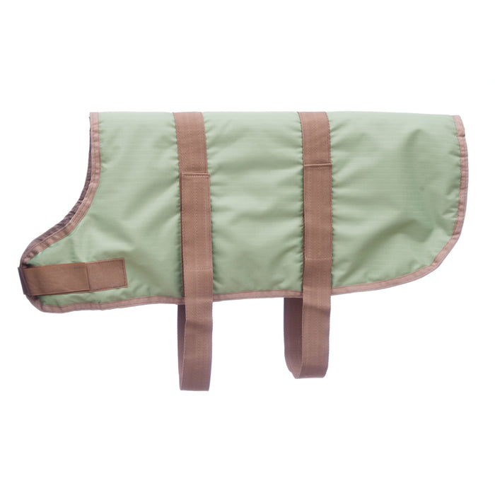 20" Ripstop Dog Blanket for Medium-sized Dogs - Light Green/Natural  