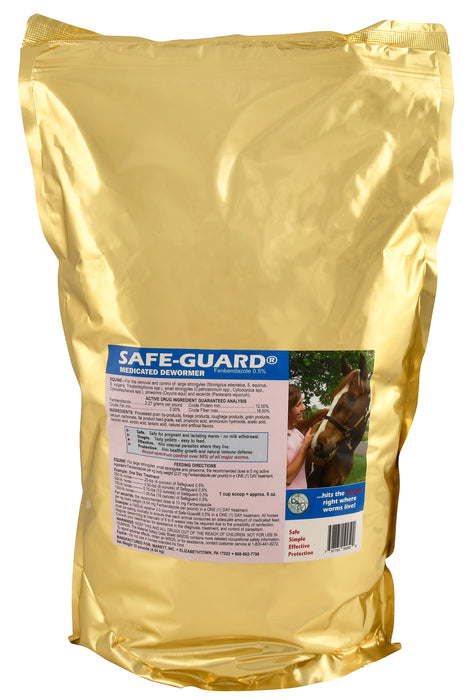 Safe-Guard Pelleted Horse Dewormer (0.5% fenbendazole), 10 lb -   