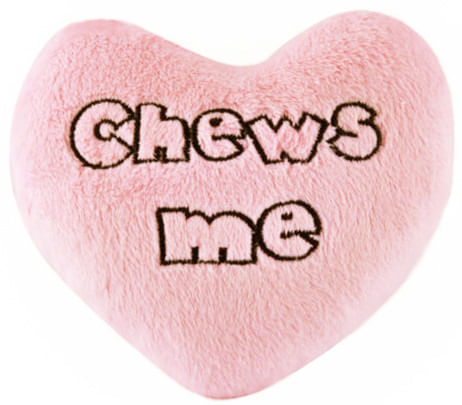 Chews Me Plush Conversation Heart - Pink  