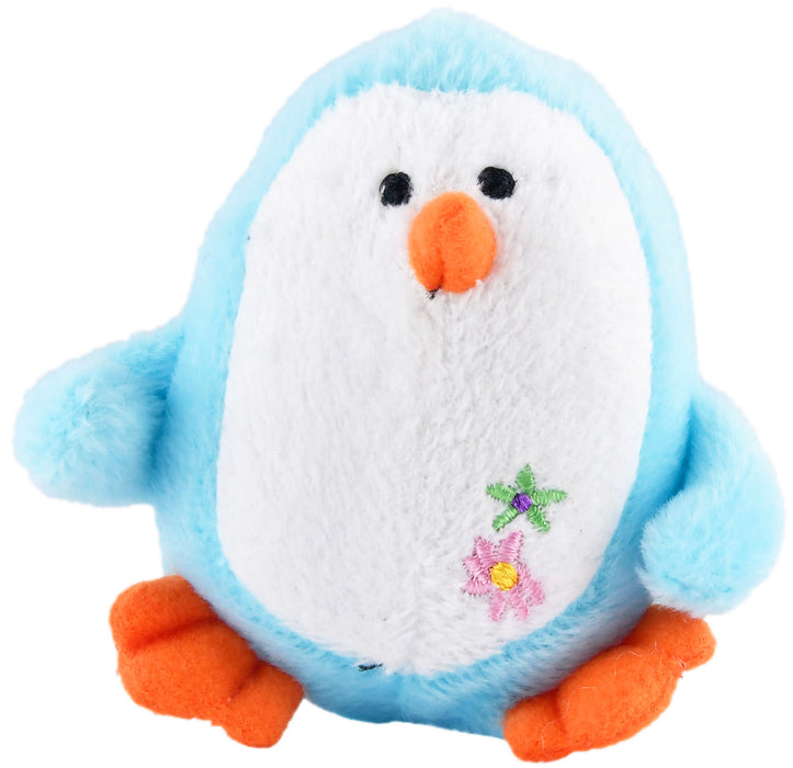 Jeffers 3" Colorful Plush Penguins, each - Light Blue  