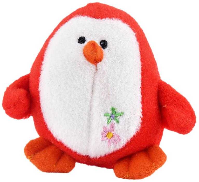 Jeffers 3" Colorful Plush Penguins, each - Red  