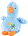 Jeffers 4" Baby Duck Plush Squeak Toy, each - Blue  