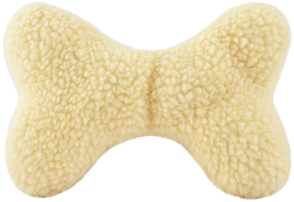 Jeffers Fuzzy Toys, Natural Color - Jeffers Fuzzy Bone Toy  